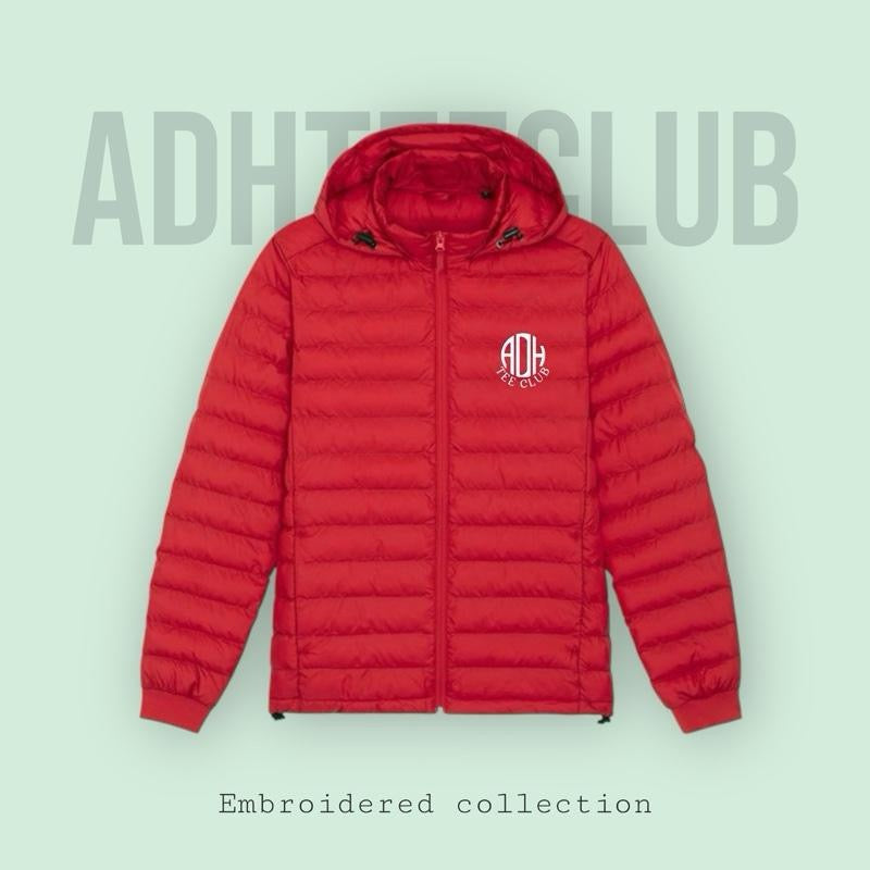 Embroidered Padded Coat