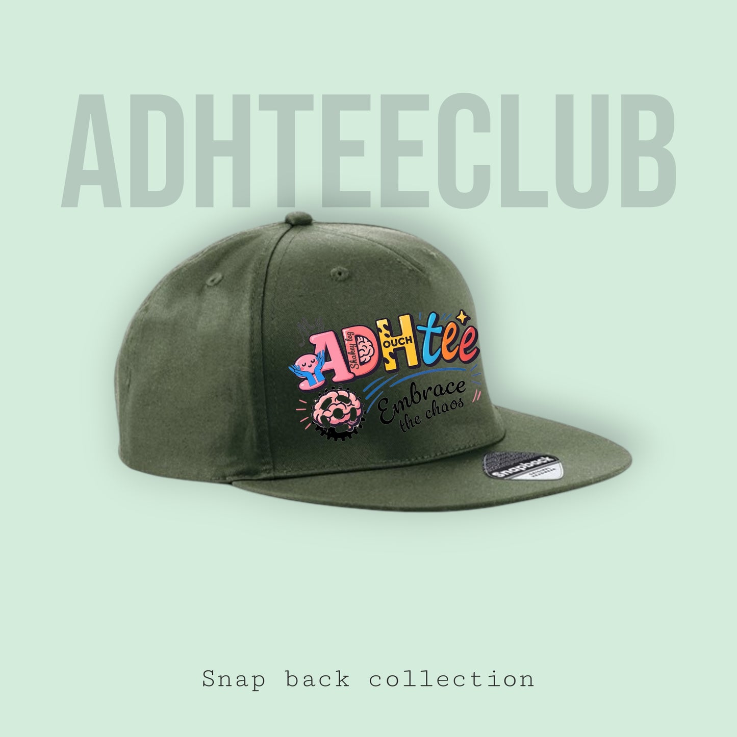 Snap back Cap Logo 2