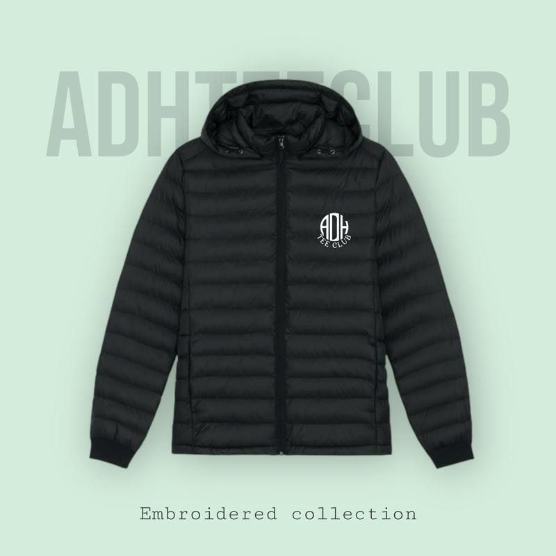 Embroidered Padded Coat