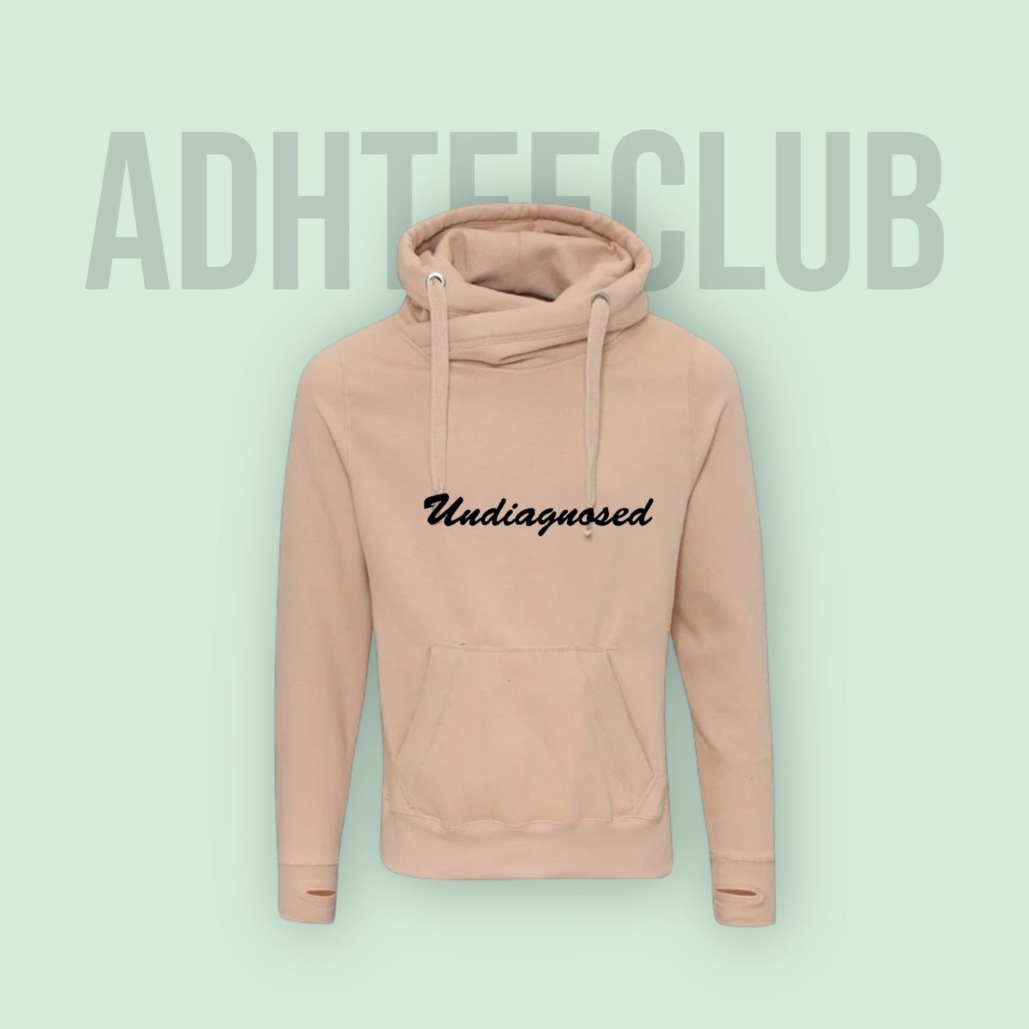 Chunky Hoodie embroidered undiagnosed