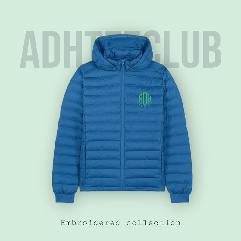 Embroidered Padded Coat