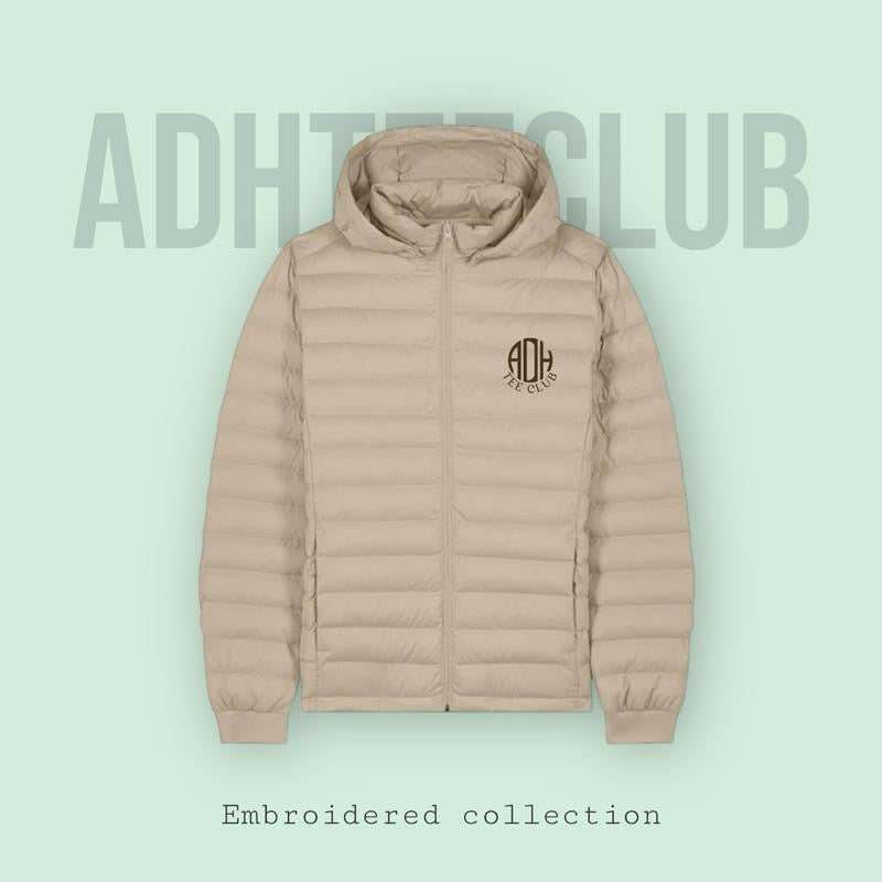 Embroidered Padded Coat